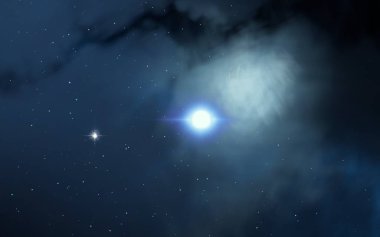 Soyut alan koyu arka plan  