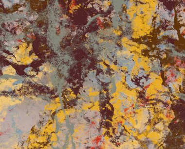 metin için alan ile arka planda soyut renkli lekeler