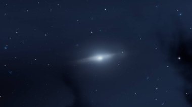 2d illüstrasyon. Derin geniş alan. Yıldızlar, gezegenler ve uydular. Çeşitli bilim kurgu yaratıcı fon. Uzay sanatı. Uzaylı güneş sistemleri. Gerçekçi arka plan 