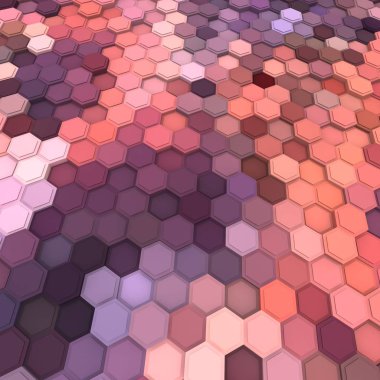 3 boyutlu illüstrasyon. Web modern fon. Renkli desen. Soyut geometrik şekiller. arkaplan.