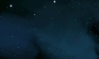 2d illüstrasyon. Derin geniş alan. Yıldızlar, gezegenler ve uydular. Çeşitli bilim kurgu yaratıcı fon. Uzay sanatı. Uzaylı güneş sistemleri. Gerçekçi arka plan 