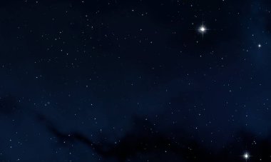 2d illüstrasyon. Derin geniş alan. Yıldızlar, gezegenler ve uydular. Çeşitli bilim kurgu yaratıcı fon. Uzay sanatı. Uzaylı güneş sistemleri. Gerçekçi arka plan 