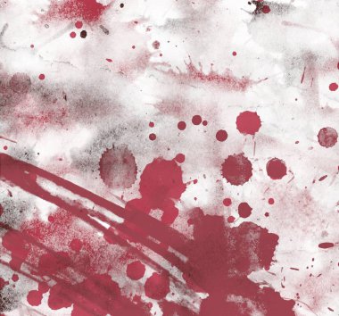 grunge desensoyut suluboya darbeleri ve lekeleri