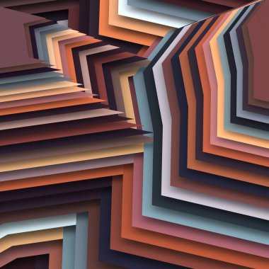 Renkli desenli soyut arkaplan