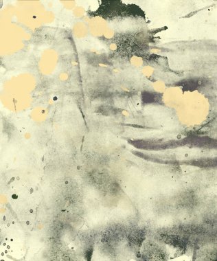 grunge desensoyut suluboya darbeleri ve lekeleri