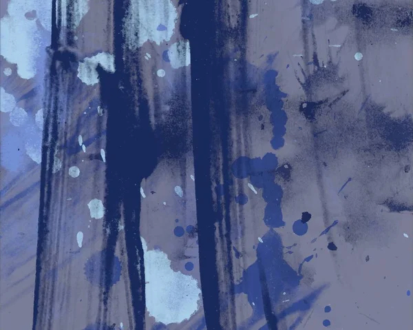 Warna Cat Air Abstrak Coretan Dan Noda Dalam Pola Grunge — Stok Foto