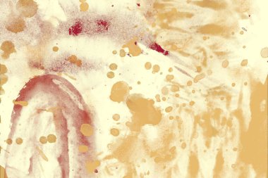 Metin için yeri olan boya lekeleriyle soyut arkaplan