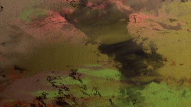 Metin için yeri olan boya lekeleriyle soyut arkaplan