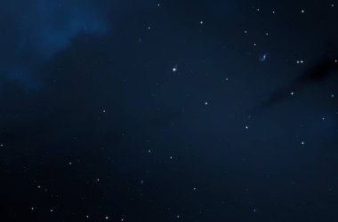 2d illüstrasyon. Derin geniş alan. Yıldızlar, gezegenler ve uydular. Çeşitli bilim kurgu yaratıcı fon. Uzay sanatı. Uzaylı güneş sistemleri. Gerçekçi arka plan 