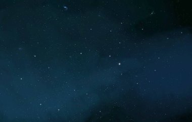 2d illüstrasyon. Derin geniş alan. Yıldızlar, gezegenler ve uydular. Çeşitli bilim kurgu yaratıcı fon. Uzay sanatı. Uzaylı güneş sistemleri. Gerçekçi arka plan 