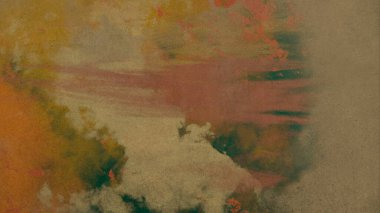 Metin için yeri olan boya lekeleriyle soyut arkaplan