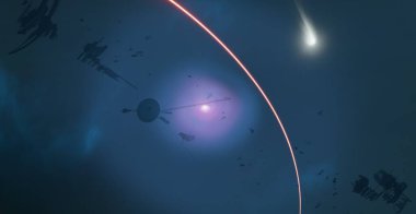 Soyut alan koyu arka plan  