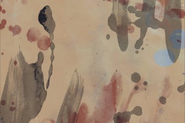 grunge desensoyut suluboya darbeleri ve lekeleri