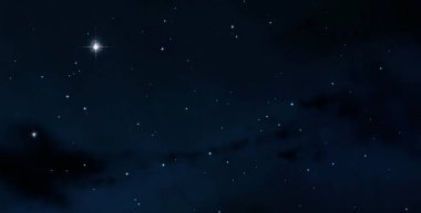 2d illüstrasyon. Derin geniş alan. Yıldızlar, gezegenler ve uydular. Çeşitli bilim kurgu yaratıcı fon. Uzay sanatı. Uzaylı güneş sistemleri. Gerçekçi arka plan 