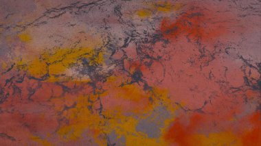 Metin için yeri olan boya lekeleriyle soyut arkaplan