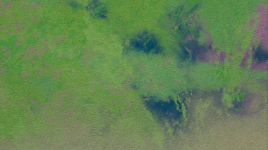 Metin için yeri olan boya lekeleriyle soyut arkaplan