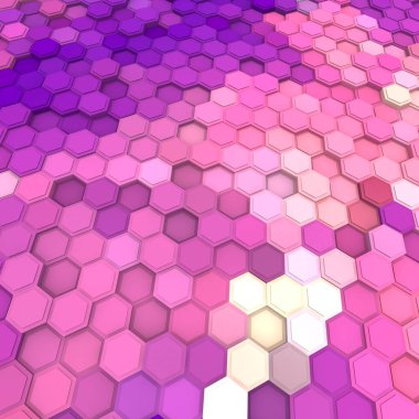 3 boyutlu illüstrasyon. Web modern fon. Renkli desen. Soyut geometrik şekiller. arkaplan.