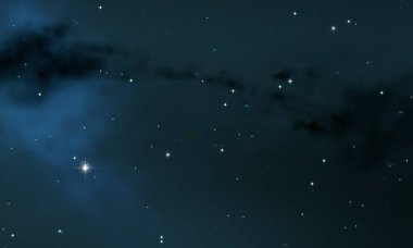 2d illüstrasyon. Derin geniş alan. Yıldızlar, gezegenler ve uydular. Çeşitli bilim kurgu yaratıcı fon. Uzay sanatı. Uzaylı güneş sistemleri. Gerçekçi arka plan 