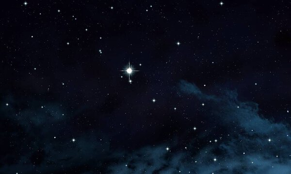 Abstract space dark background  