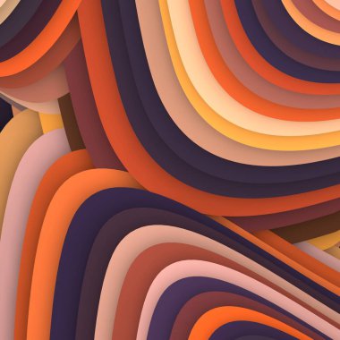 3 boyutlu illüstrasyon. Web modern fon. Renkli desen. Soyut geometrik şekiller. arkaplan.