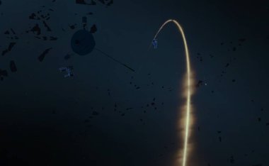 parlaklık ile renkli soyut gökyüzü arka plan