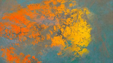 Metin için yeri olan boya lekeleriyle soyut arkaplan
