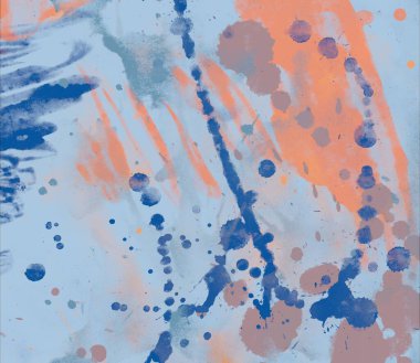 grunge desensoyut suluboya darbeleri ve lekeleri