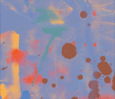 grunge desensoyut suluboya darbeleri ve lekeleri