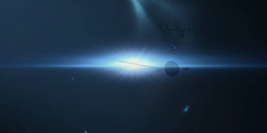 parlaklık ile renkli soyut gökyüzü arka plan