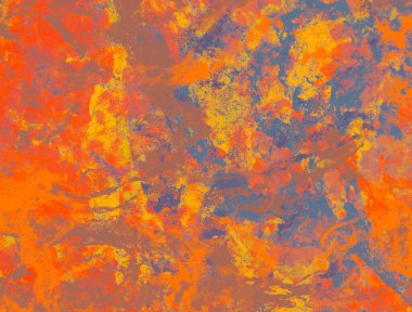 Arkaplanda soyut renkli lekeler