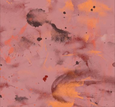 Metin için yeri olan boya lekeleriyle soyut arkaplan