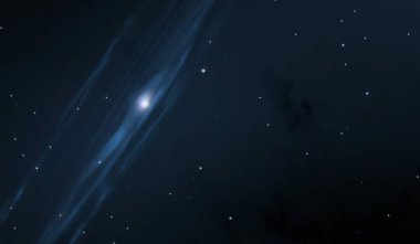 2d illüstrasyon. Derin geniş alan. Yıldızlar, gezegenler ve uydular. Çeşitli bilim kurgu yaratıcı fon. Uzay sanatı. Uzaylı güneş sistemleri. Gerçekçi arka plan 