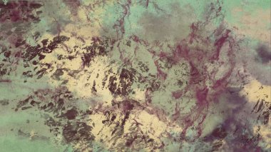 Metin için yeri olan boya lekeleriyle soyut arkaplan