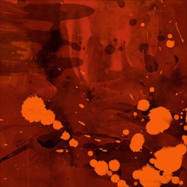 grunge desensoyut suluboya darbeleri ve lekeleri