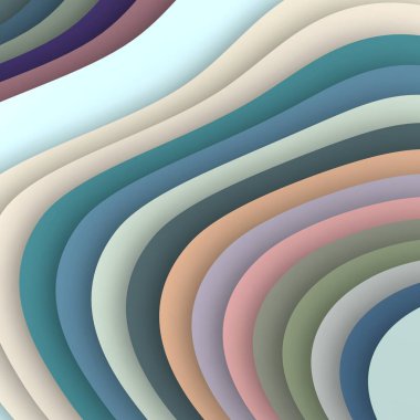 3 boyutlu illüstrasyon. Web modern fon. Renkli desen. Soyut geometrik şekiller. arkaplan.