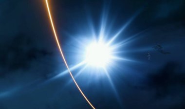 Soyut alan koyu arka plan  