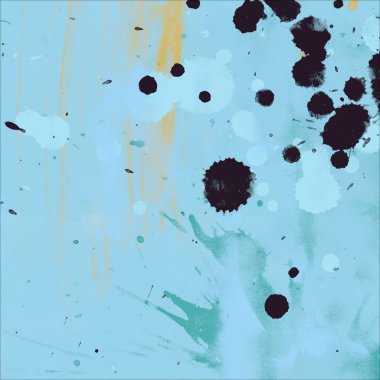 grunge desensoyut suluboya darbeleri ve lekeleri