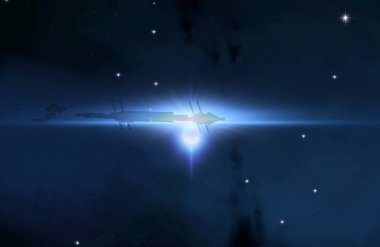 2D çizim. Derin geniş uzay. Parlak yıldızlar, gezegenler, uydular. Çeşitli bilim kurgu yaratıcı arka planlar. Uzay sanatı. Uzaylı güneş sistemleri. Uzaktan. Gerçekçi arka plan derin evren.