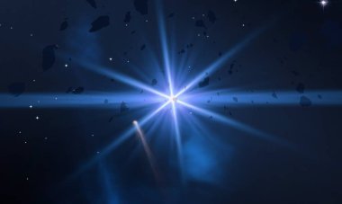 parlaklık ile renkli soyut gökyüzü arka plan