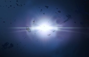 Soyut alan koyu arka plan  