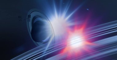 parlaklık ile renkli soyut gökyüzü arka plan