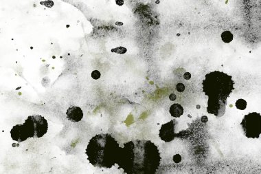 soyut suluboya darbeleri ve fırçalar deseni