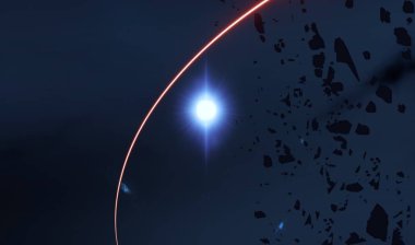 parlaklık ile renkli soyut gökyüzü arka plan