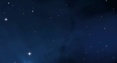 2d illüstrasyon. Derin geniş alan. Yıldızlar, gezegenler ve uydular. Çeşitli bilim kurgu yaratıcı fon. Uzay sanatı. Uzaylı güneş sistemleri. Gerçekçi arka plan 