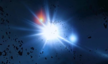 Soyut alan koyu arka plan  