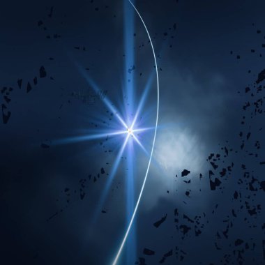 parlaklık ile renkli soyut gökyüzü arka plan