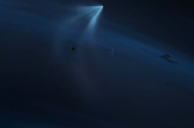 parlaklık ile renkli soyut gökyüzü arka plan