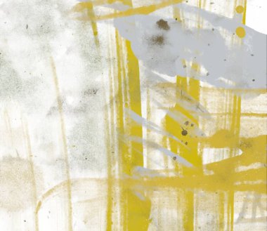 soyut suluboya darbeleri ve fırçalar deseni