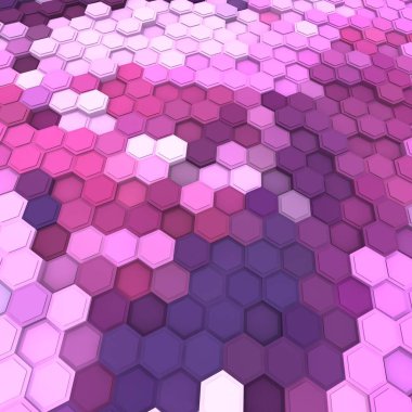 3 boyutlu illüstrasyon. Web modern fon. Renkli desen. Soyut geometrik şekiller. arkaplan.