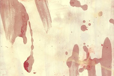 soyut suluboya darbeleri ve fırçalar deseni